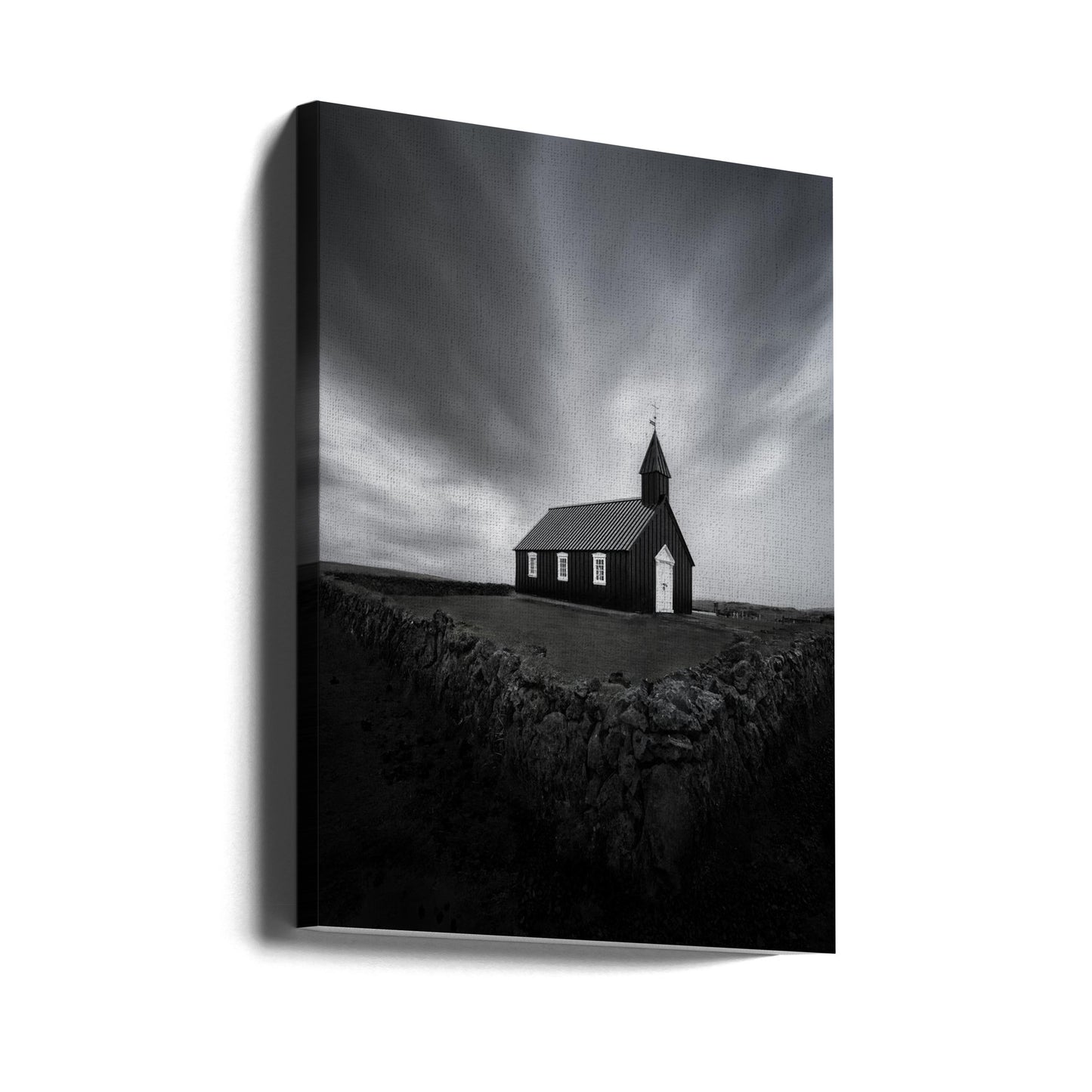 Black Church | Canvas