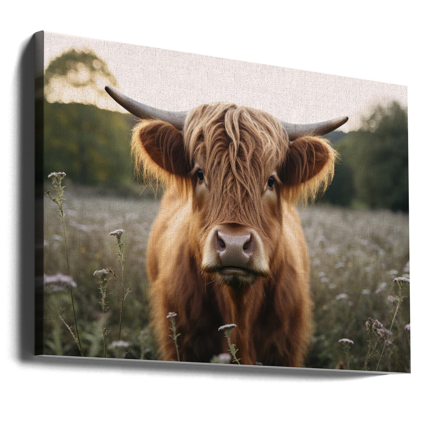 Mucca delle Highlands | Stampe su Tela
