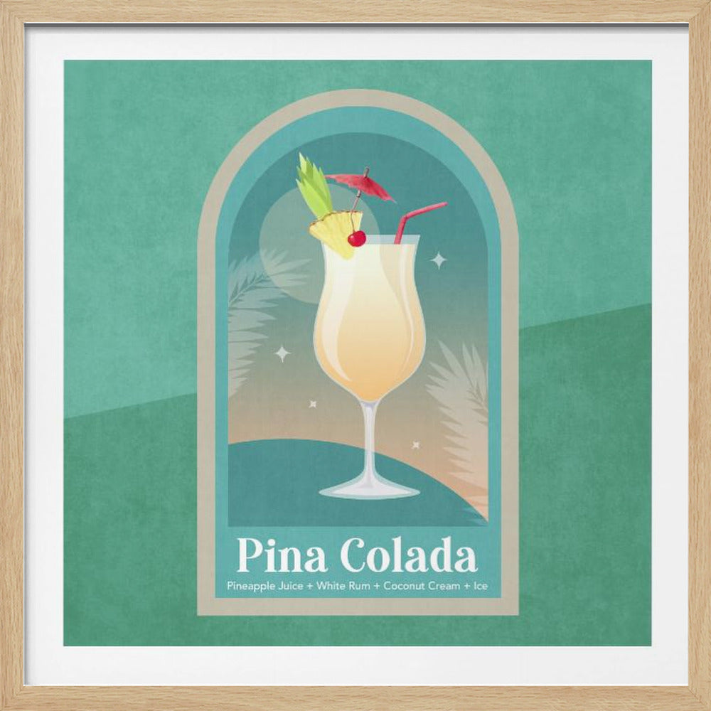 Kokteyl Piña Colada | Poster