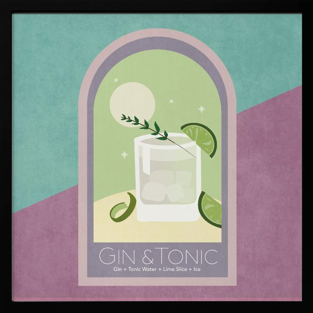 Kokteyl Gin Tonic | Poster