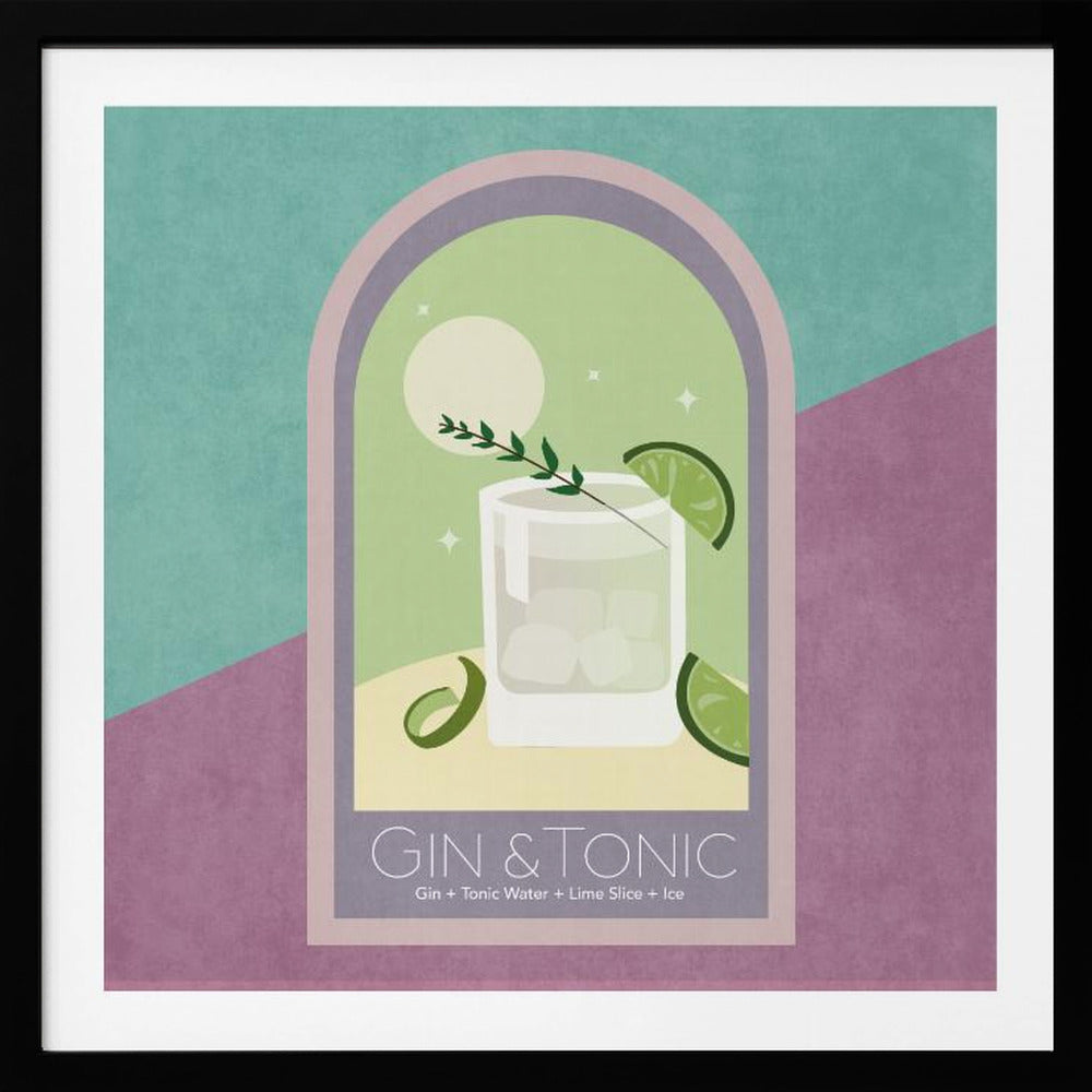 Kokteyl Gin Tonic | Poster