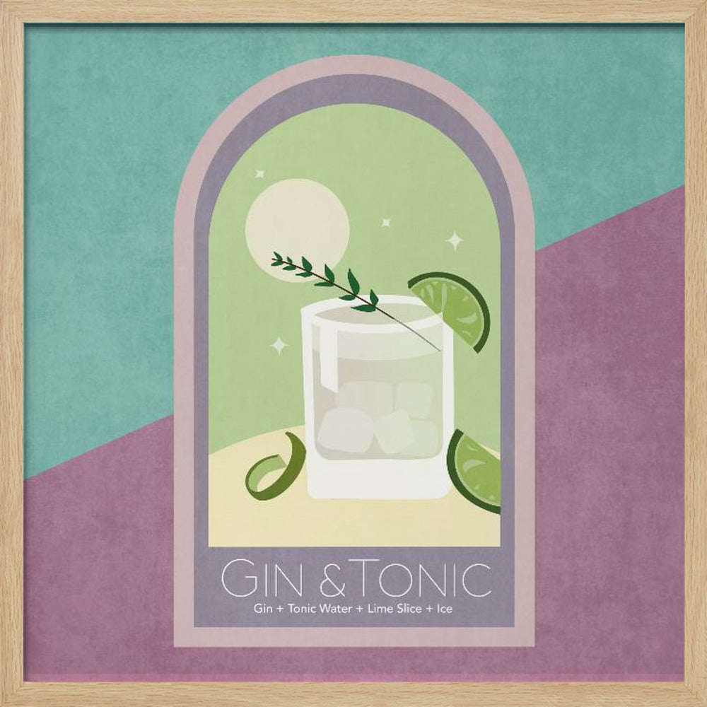 Kokteyl Gin Tonic | Poster