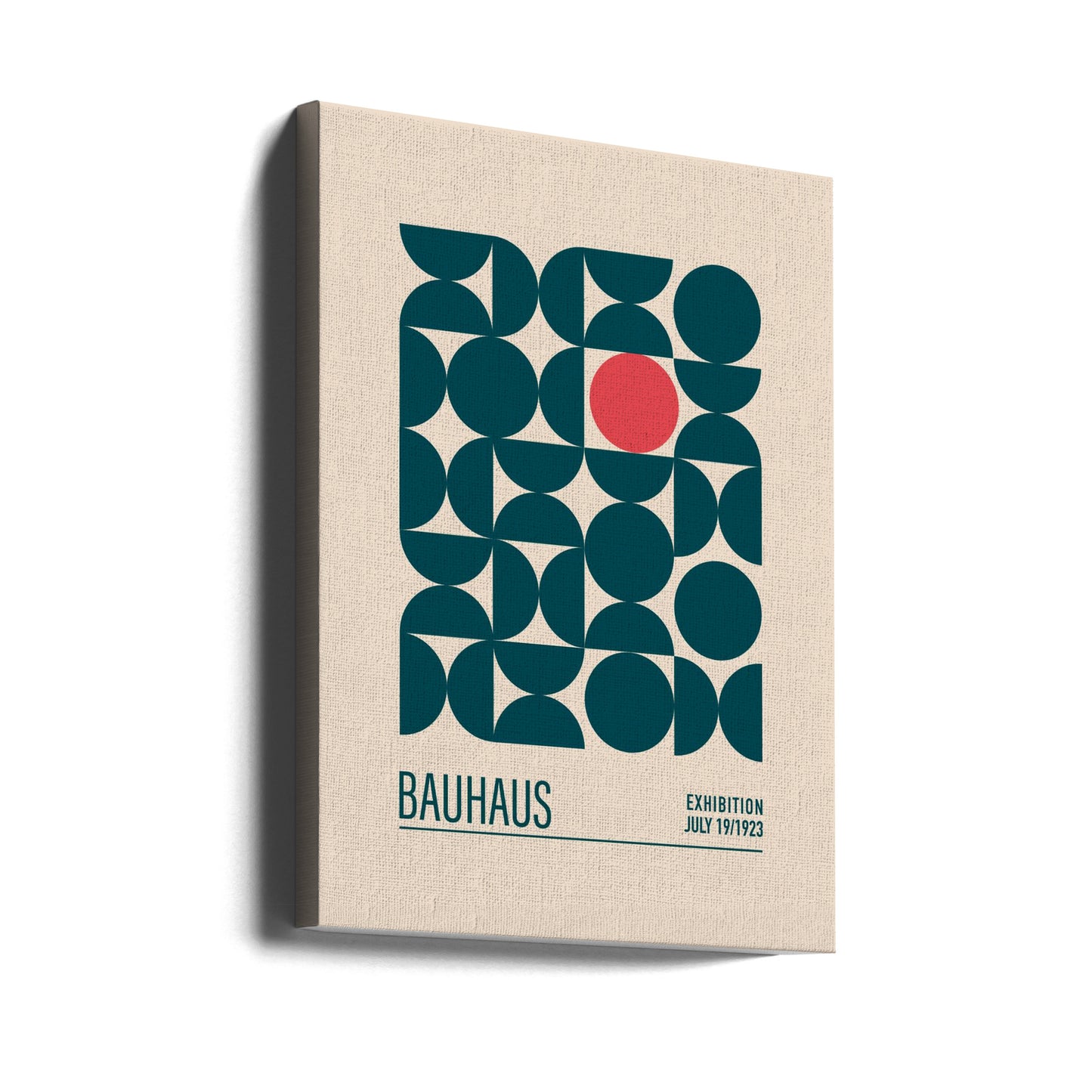 Bauhaus Mavi Kureler | Canvas