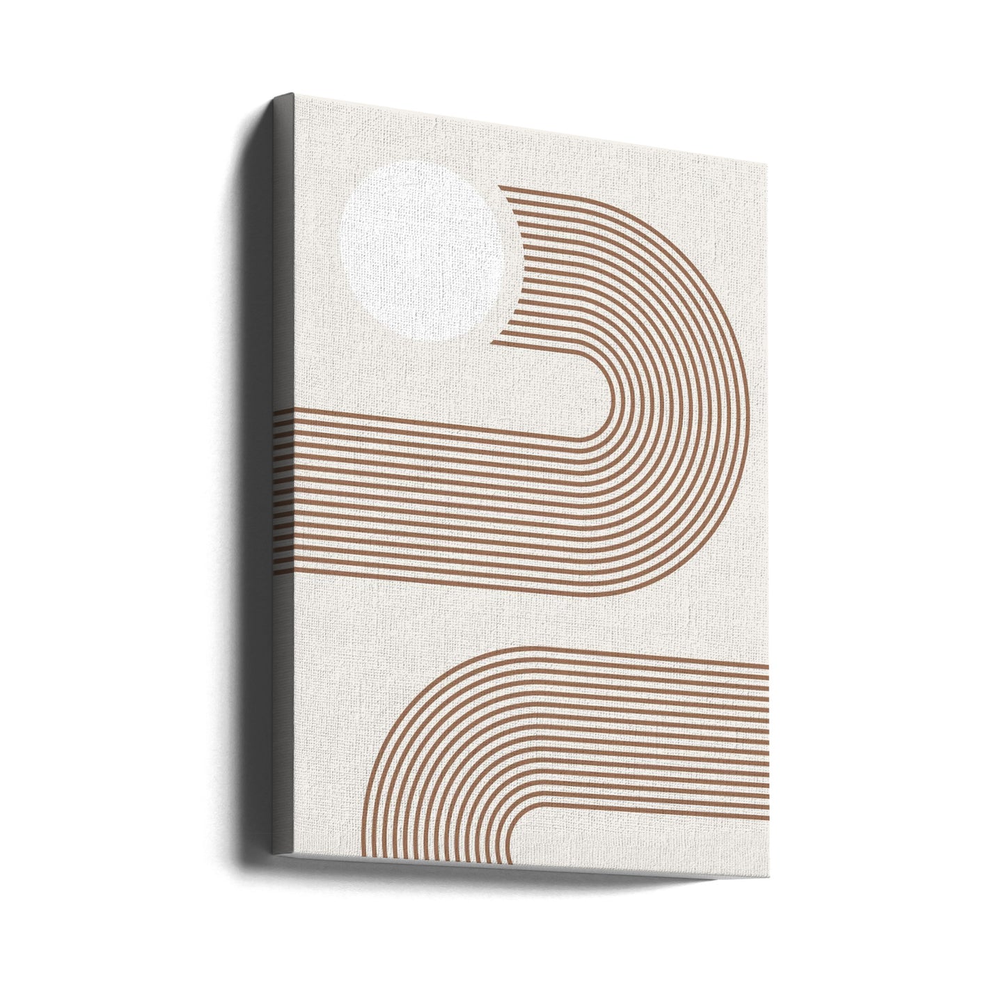 Beige båge Poster | Canvas