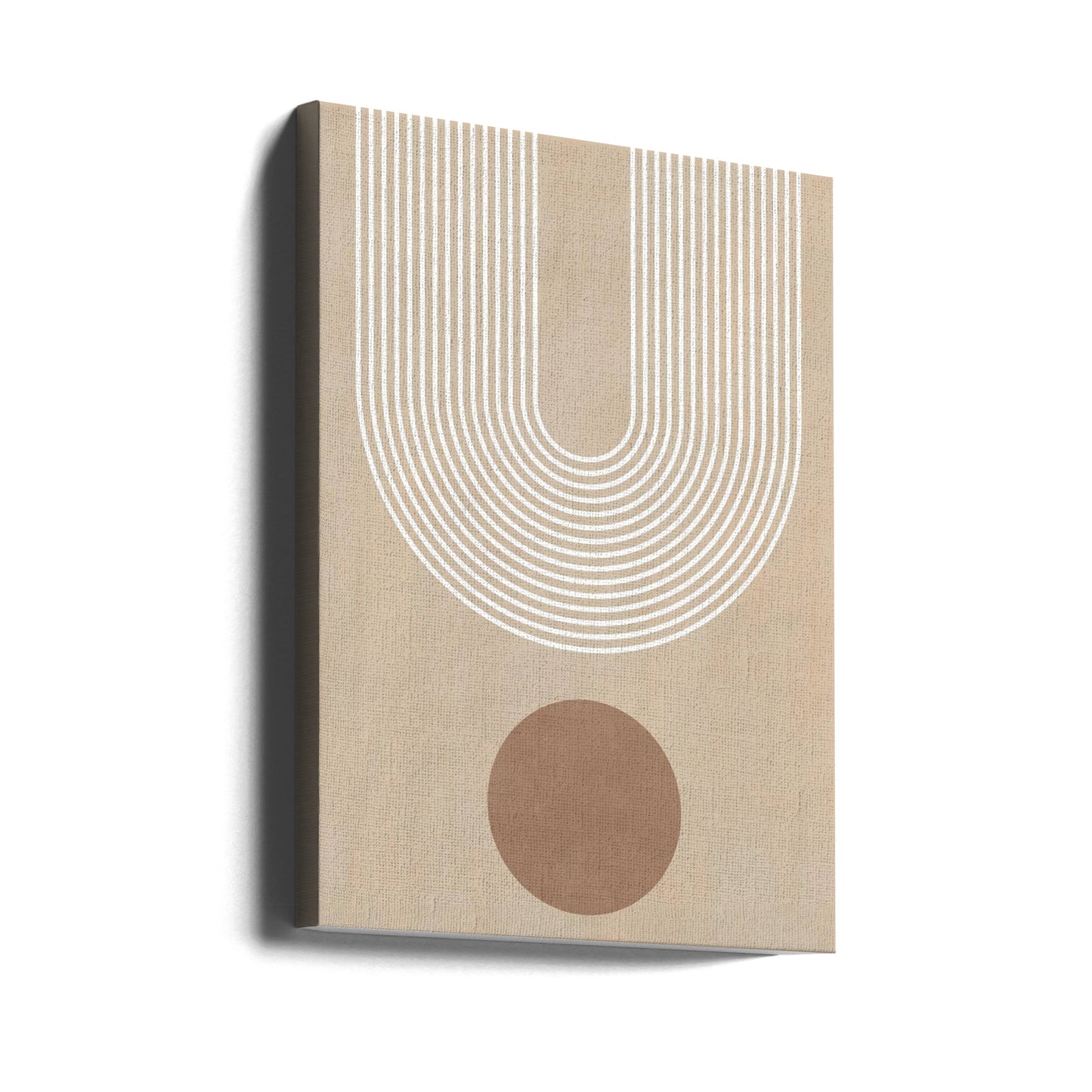 Beige båge Poster | Canvas
