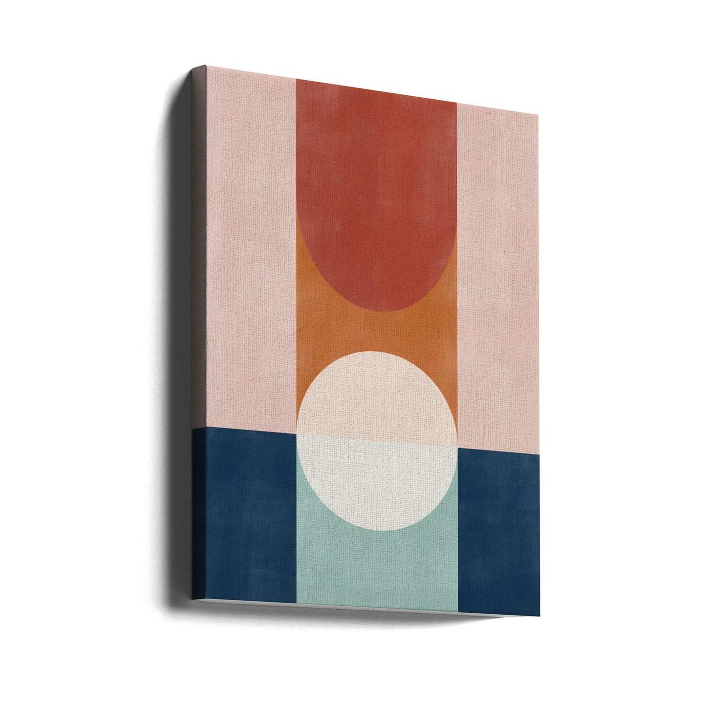 Abstract Design With Geometric Shapes | Canvas