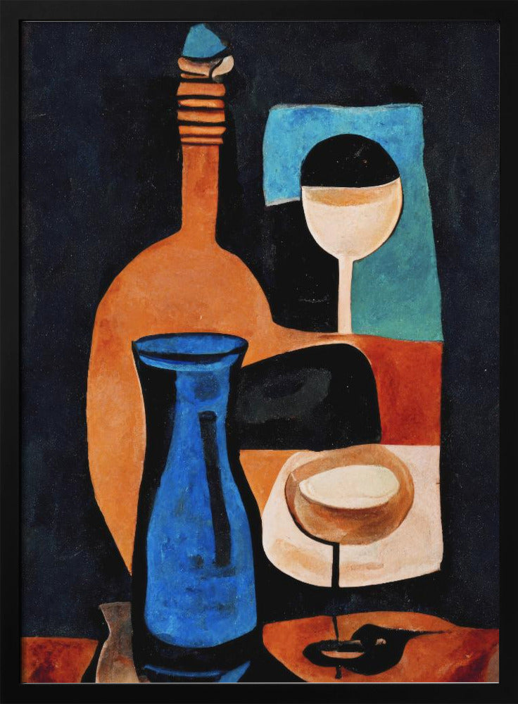 Stilleben med vin | Poster