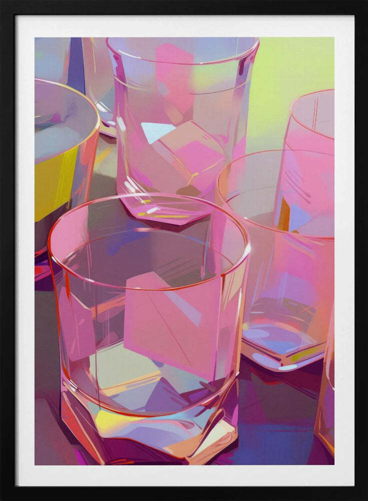 Rosa glasögon | Poster