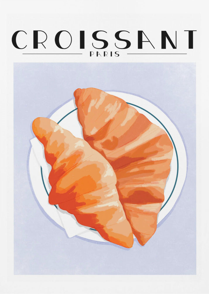 Croissant - Paris | Poster