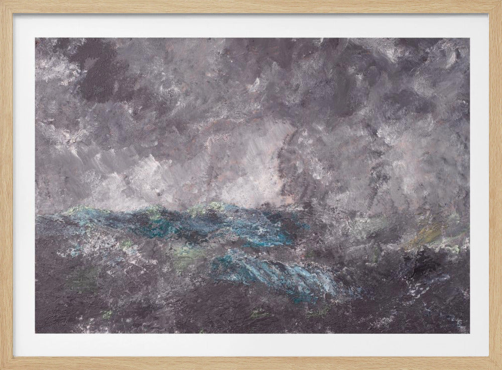 Storm i skärgården, Dalarö | Affisch