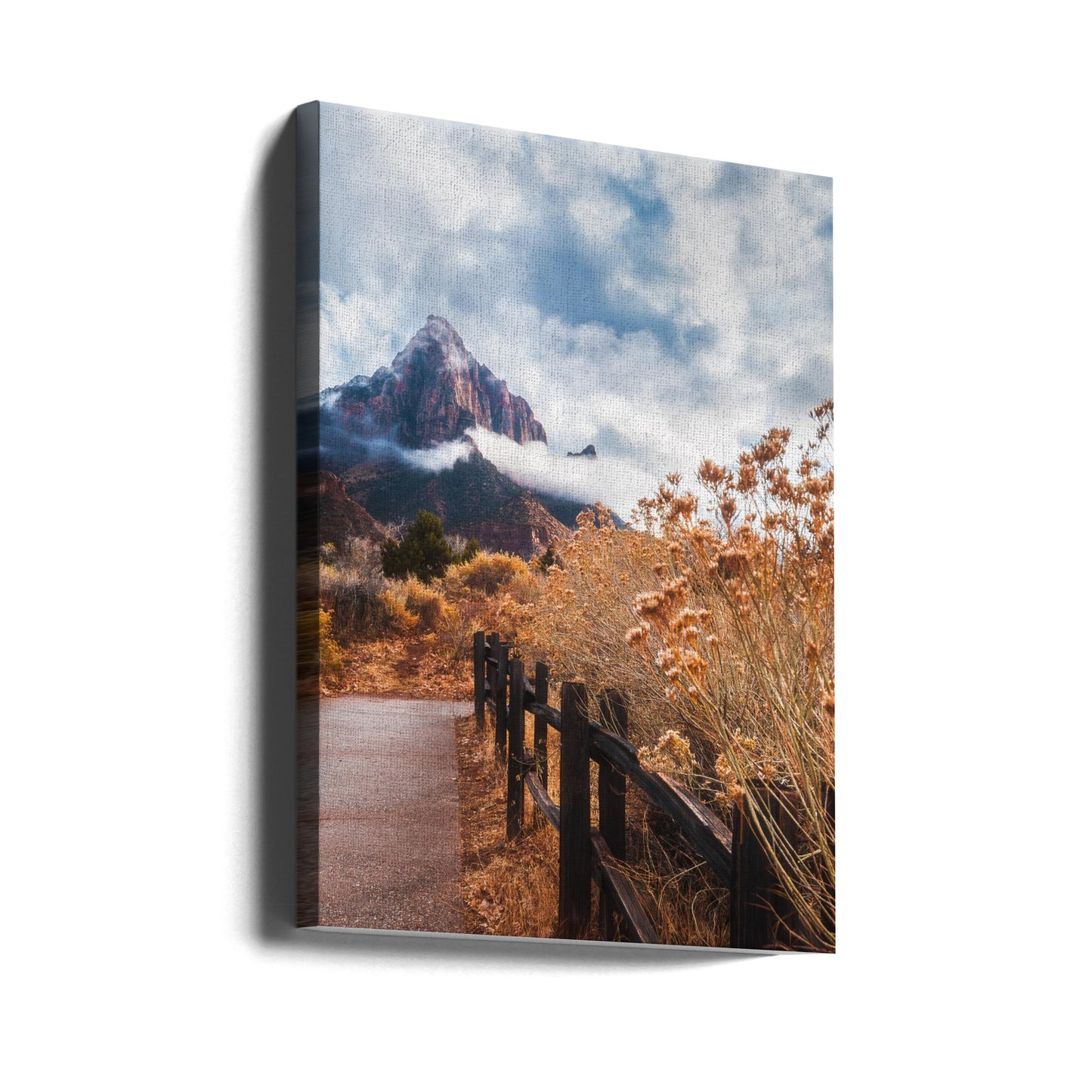 Le sentier vers le rocher | Tableaux sur Toile