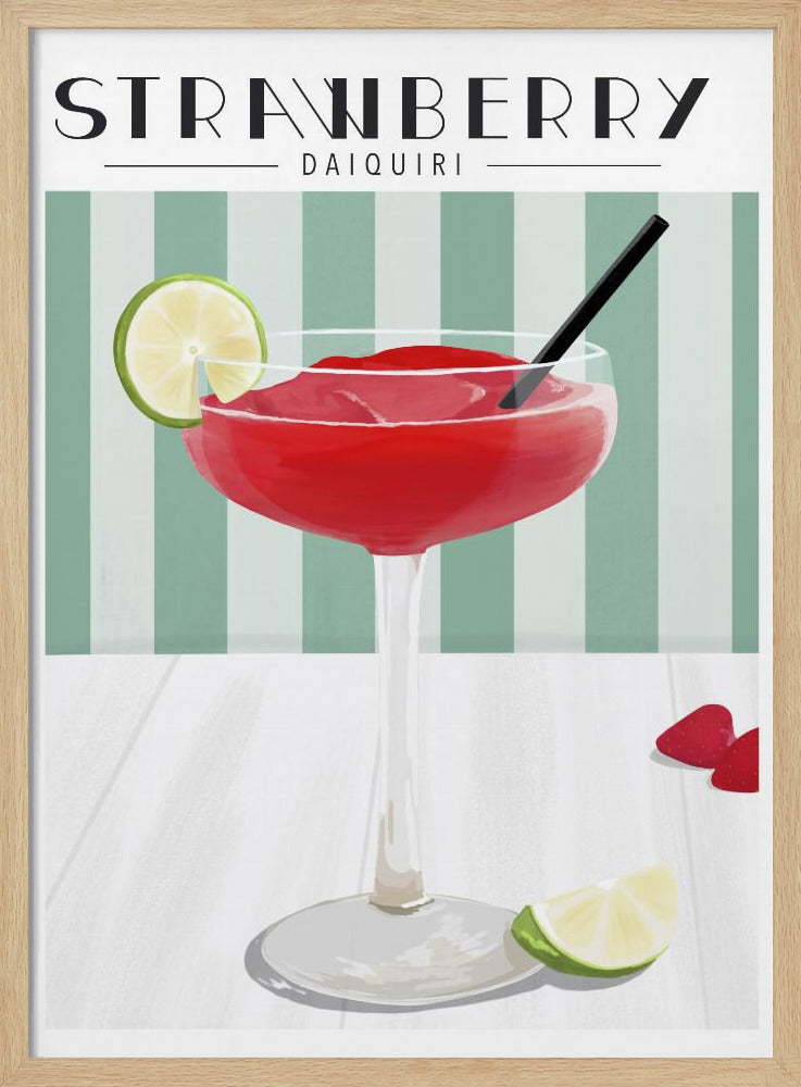 Jordgubbsdaiquiri | Poster