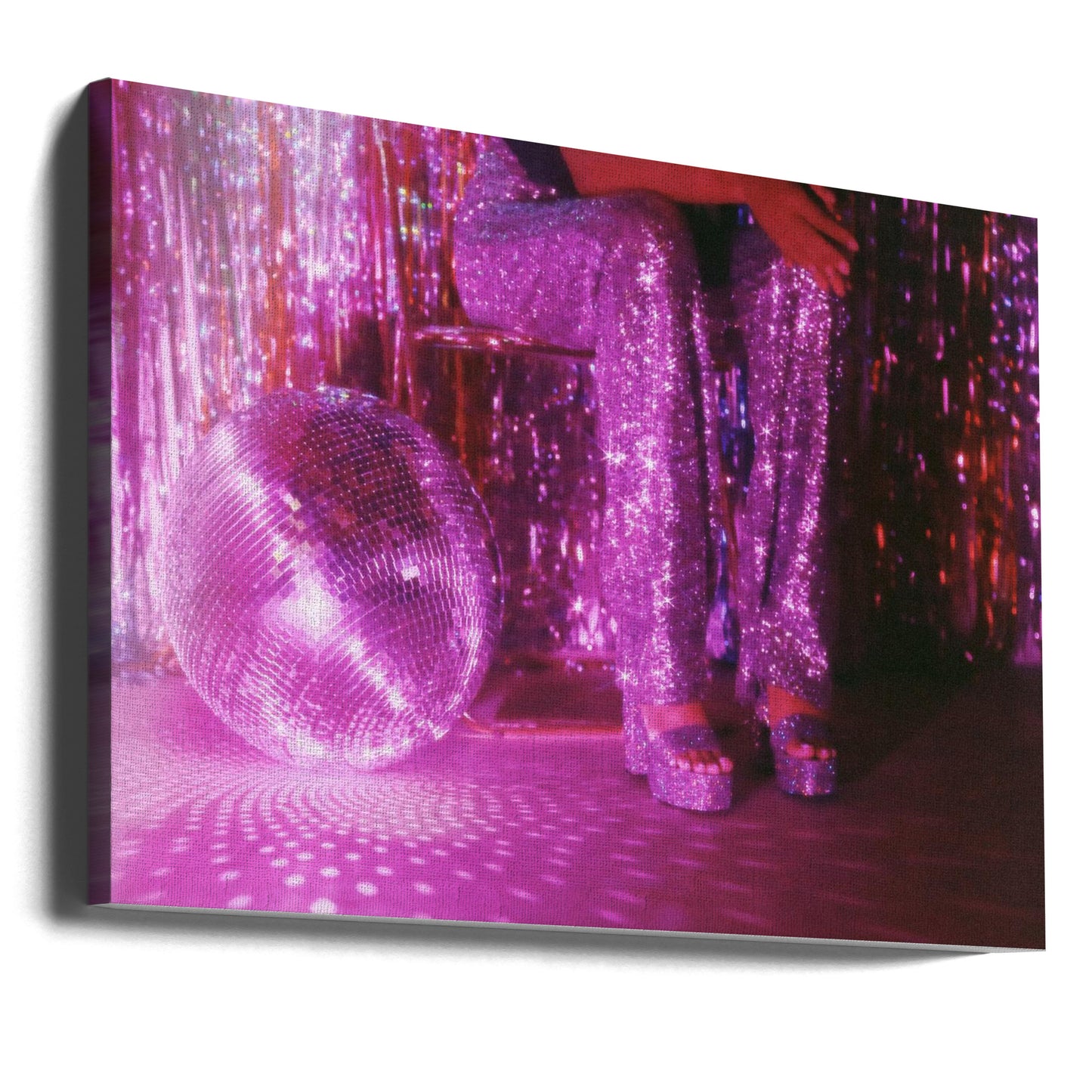 Glitter Disco Vibes | Canvas