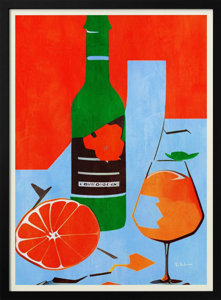 Solig picknick i parken | Poster