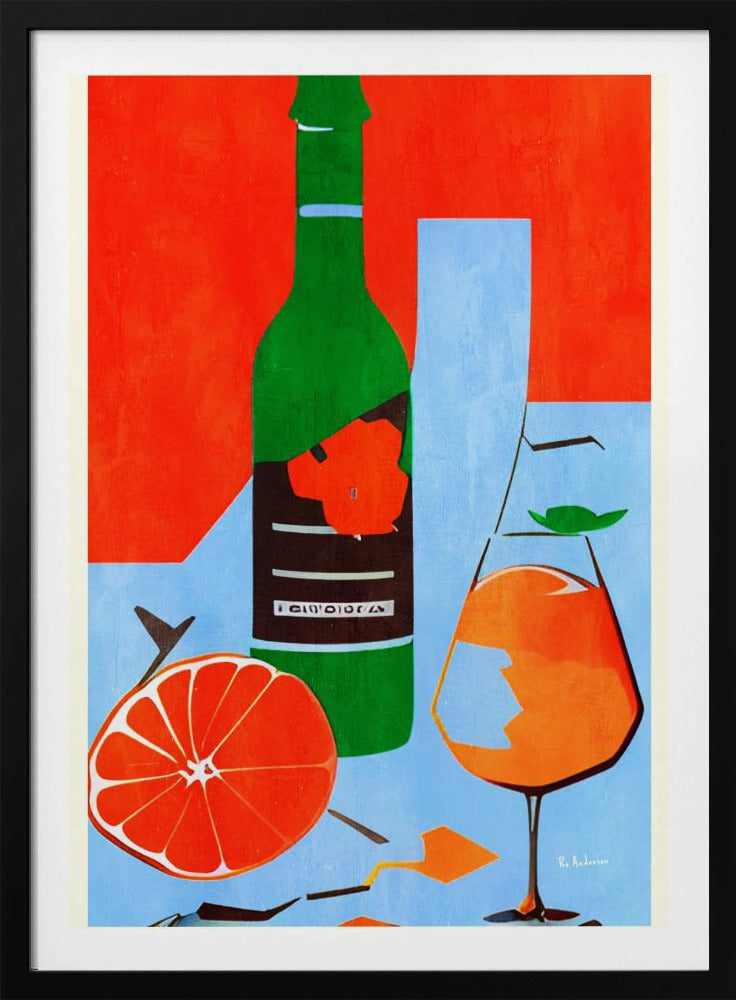 Solig picknick i parken | Poster