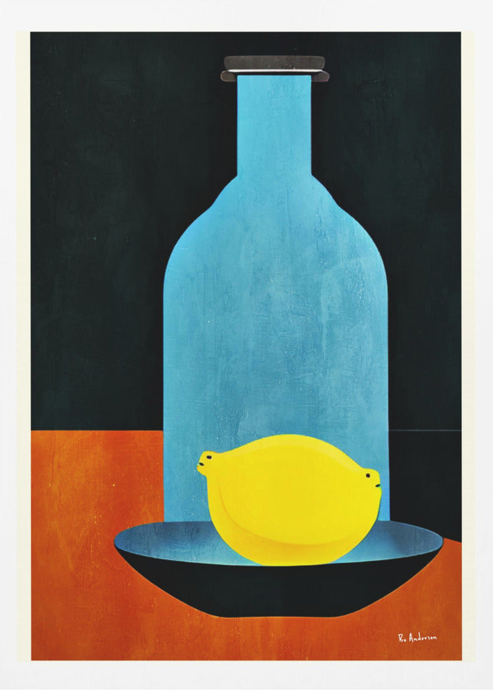 Flaska med (ensam) citron: Skinny Bitch | Poster