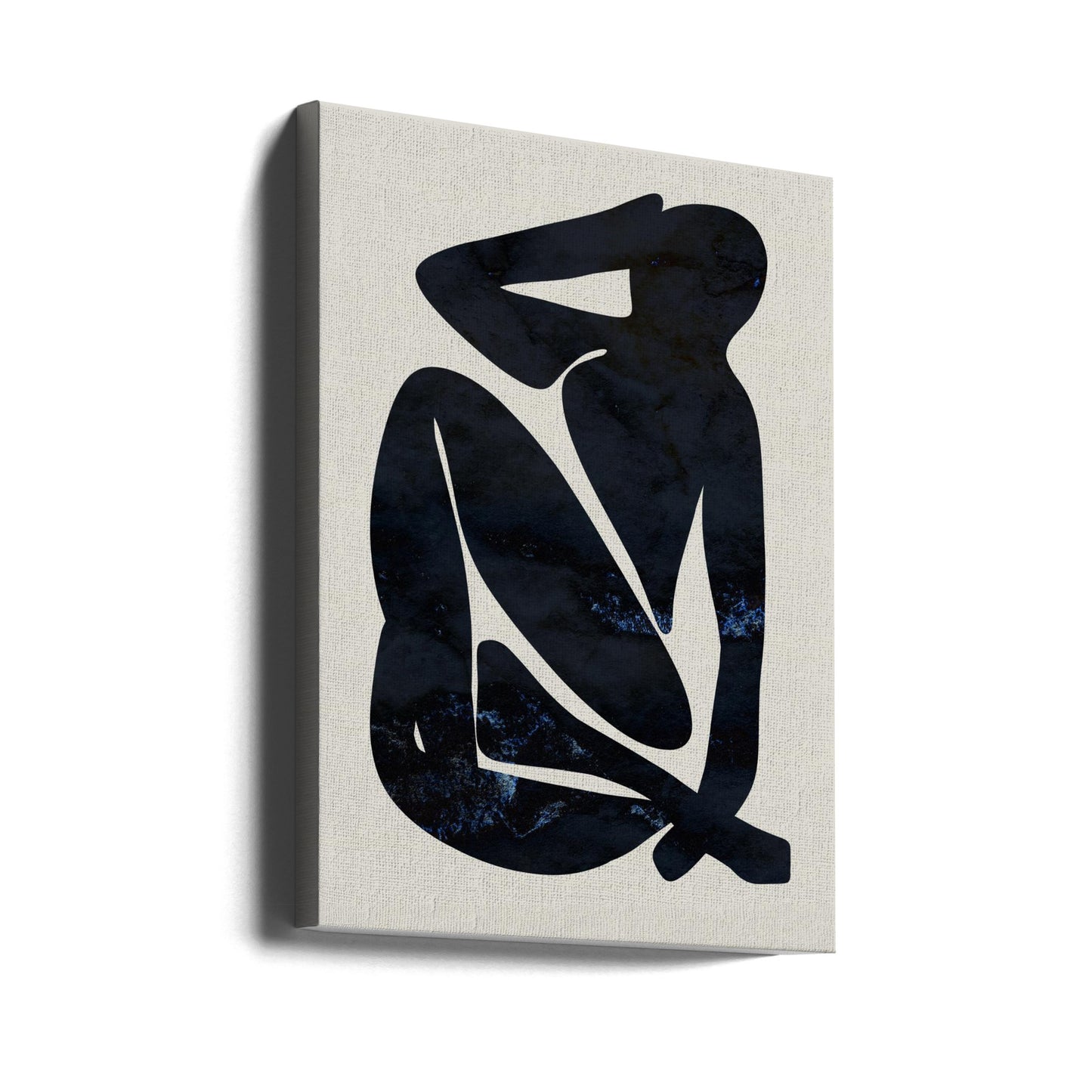 Dark Blue Woman | Canvas
