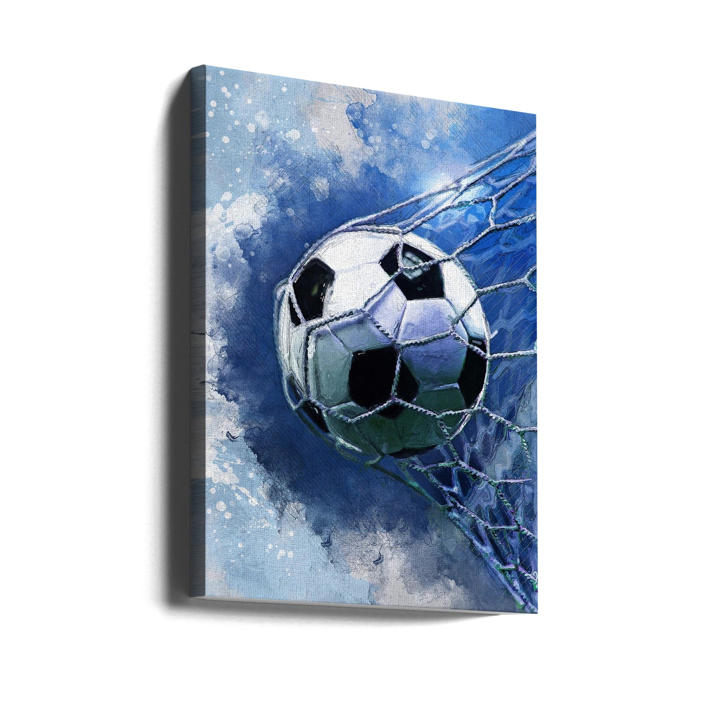 Fotboll 3 sportkonst | Canvas