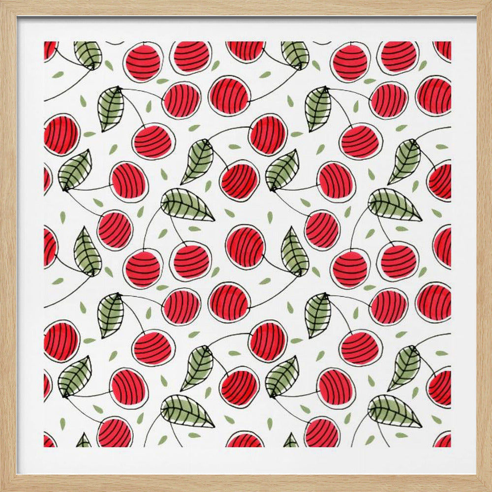 Rote Kirschen | Poster - Kunstdruck