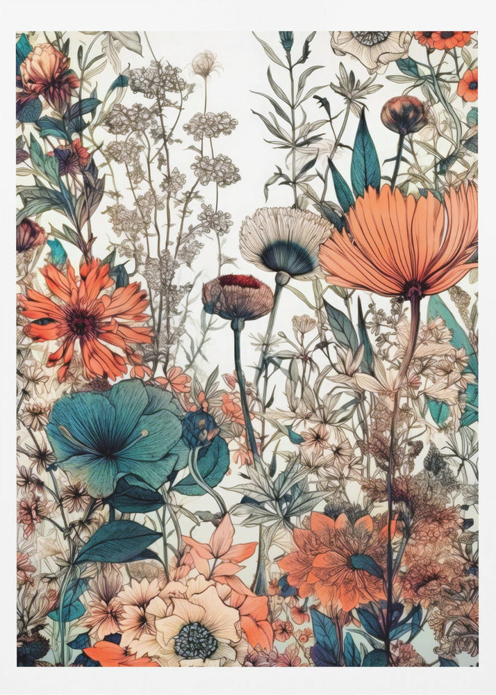 Ängsblommor 9 | Poster