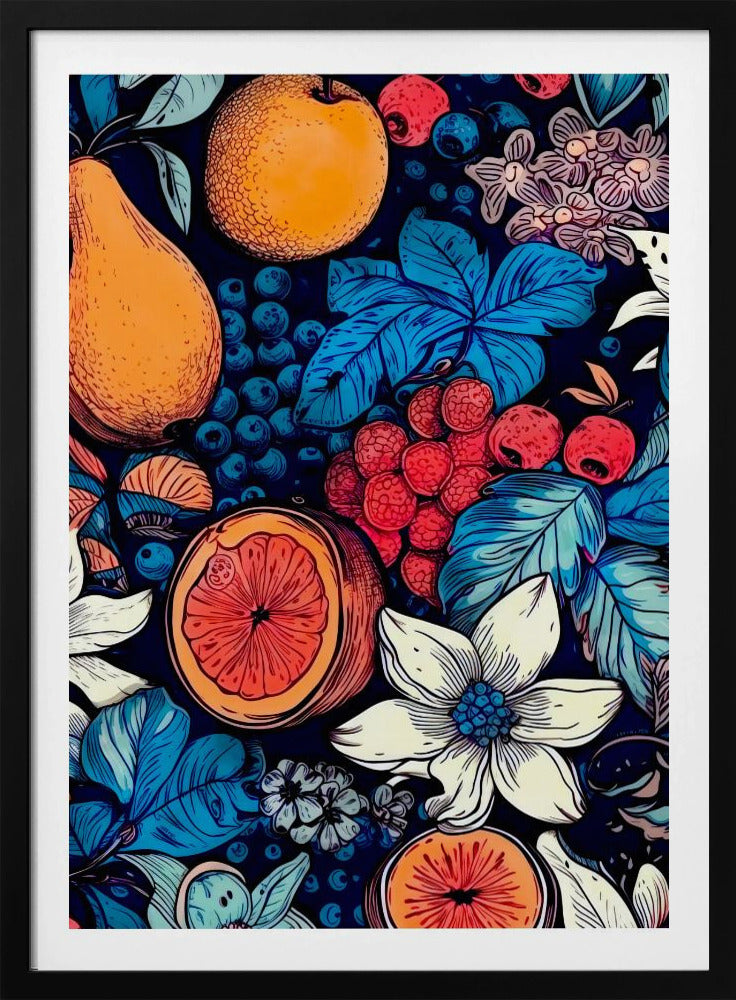 Blommor och frukter 6 | Poster