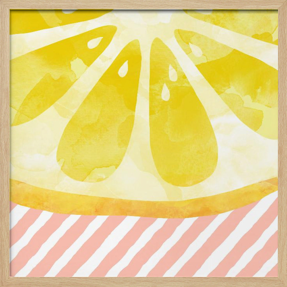 Citronabstrakt | Poster