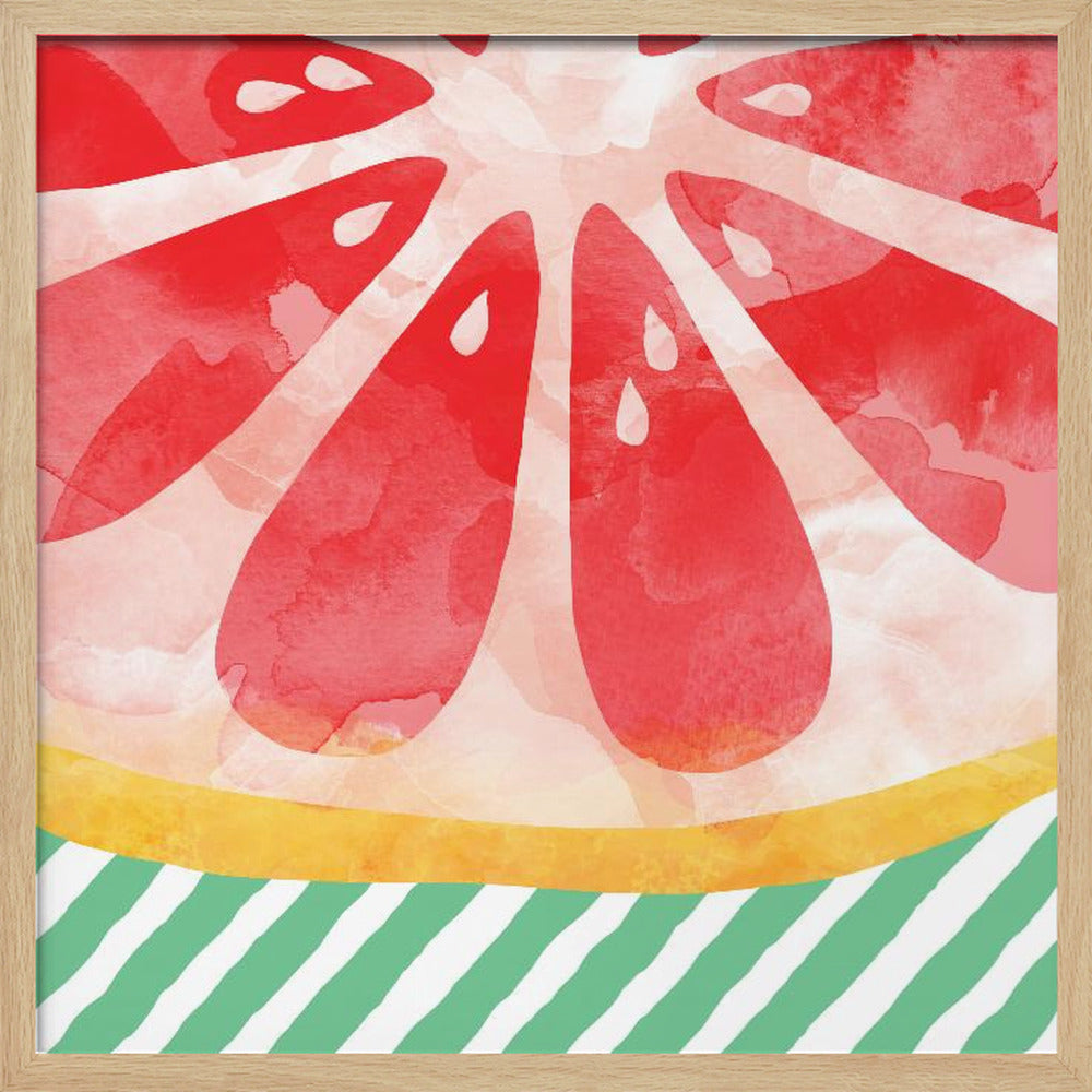 Röd grapefrukt | Poster