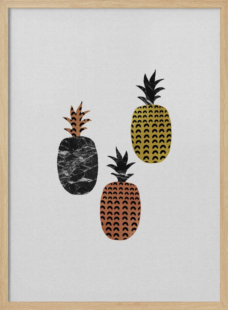 Skandinavisk ananas | Poster