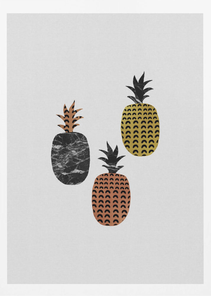 Skandinavisk ananas | Poster