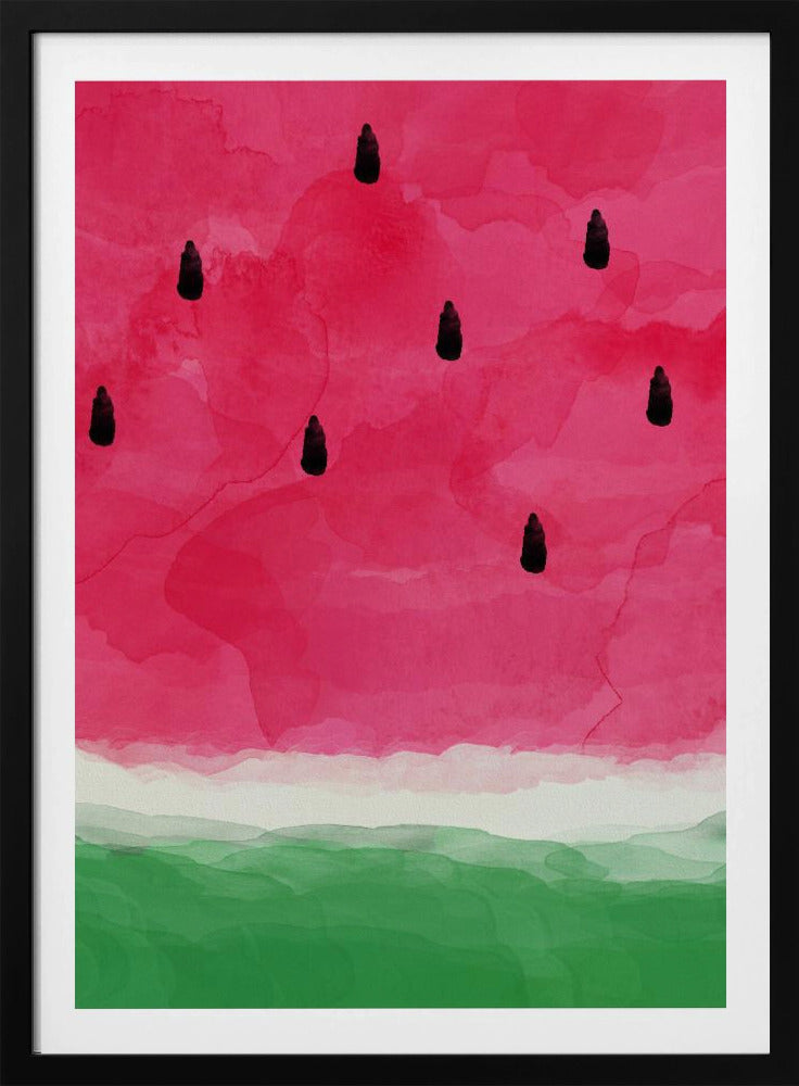 Watermelon Abstract A0 | Poster