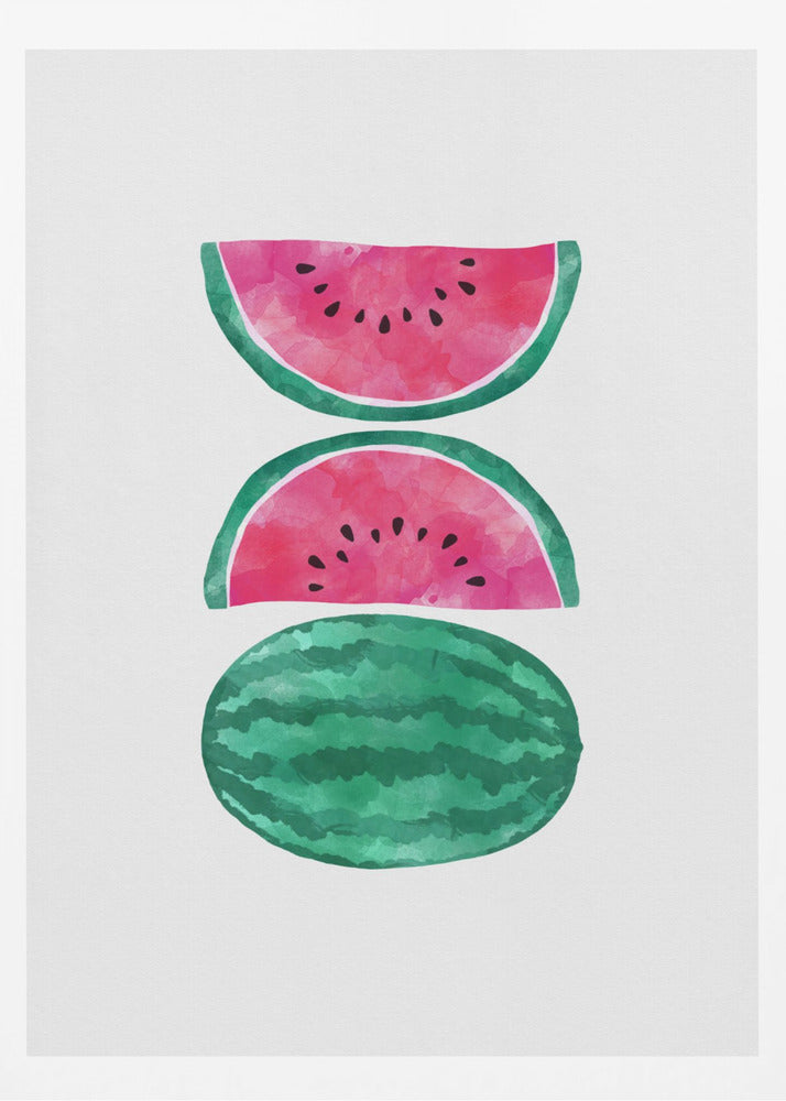 Wassermelonen | Poster - Kunstdruck