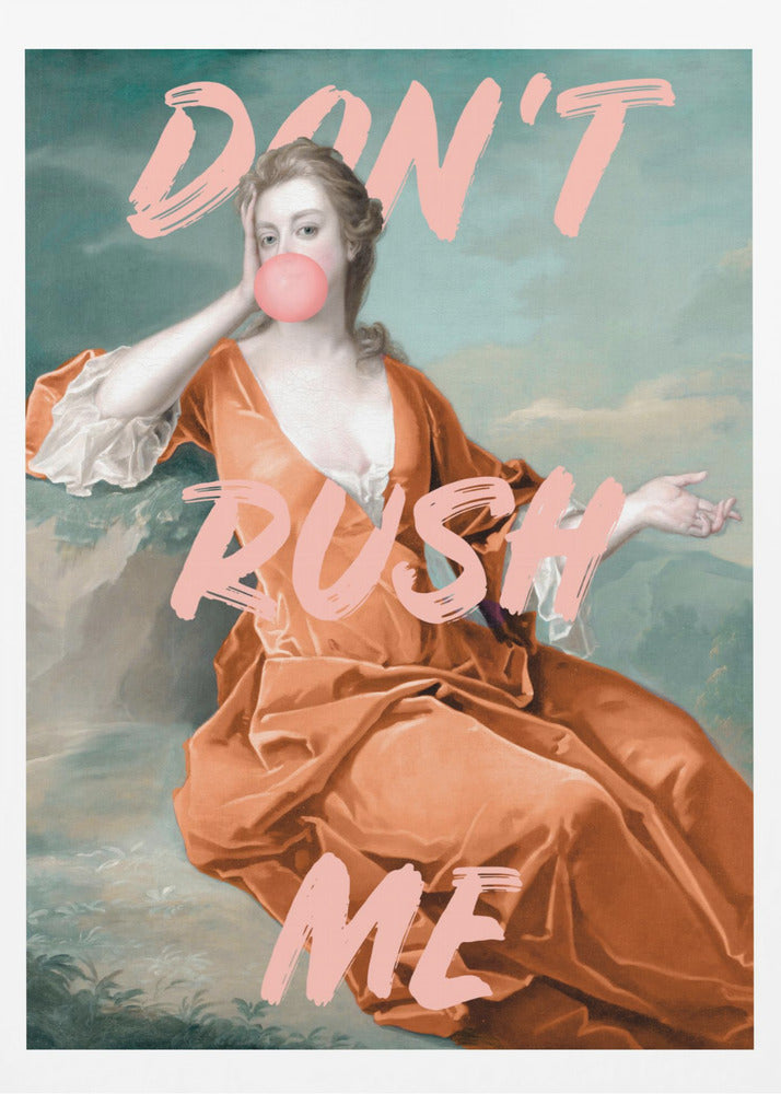 Dontrushmeorange Ratioiso | Affisch