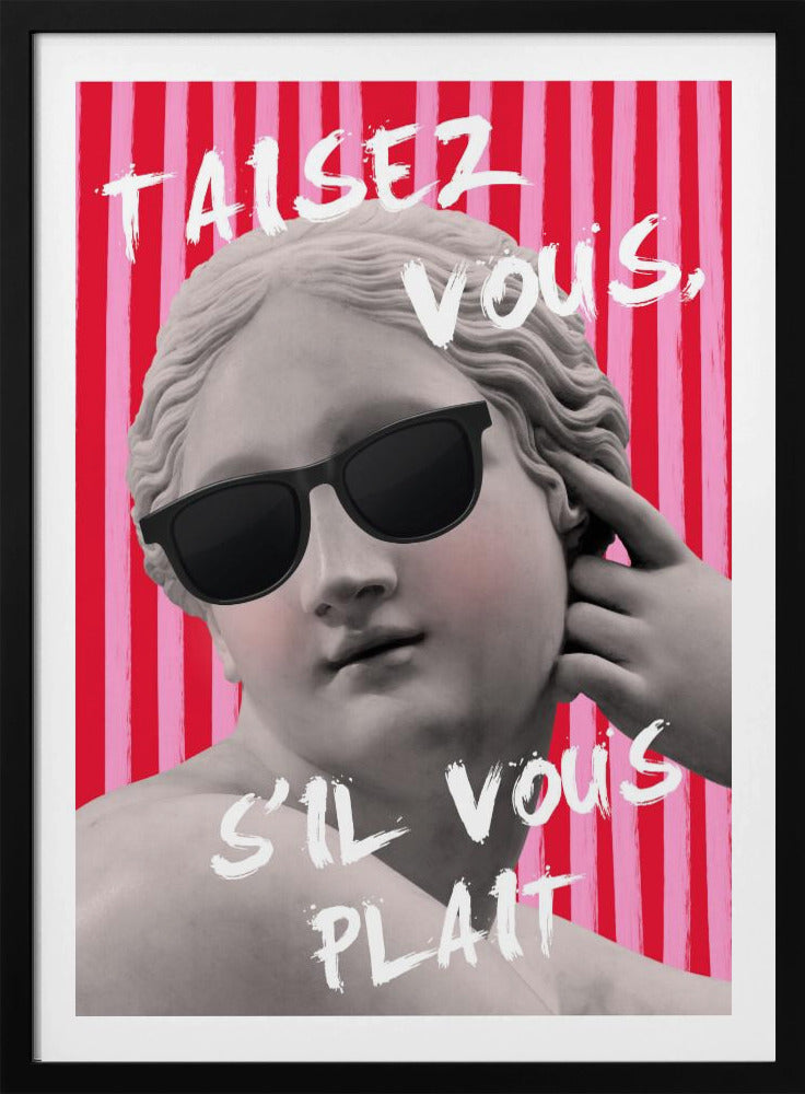 Rosa och rödrandig Venus | Poster