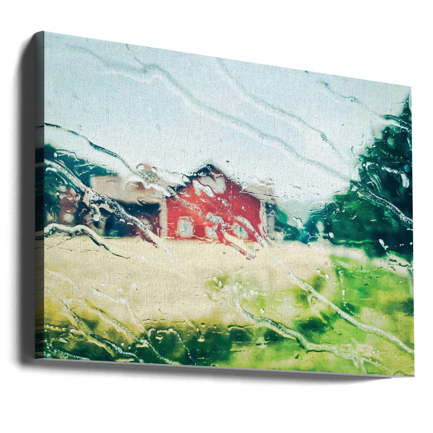 regnvejrsdag | Lærredsbilleder