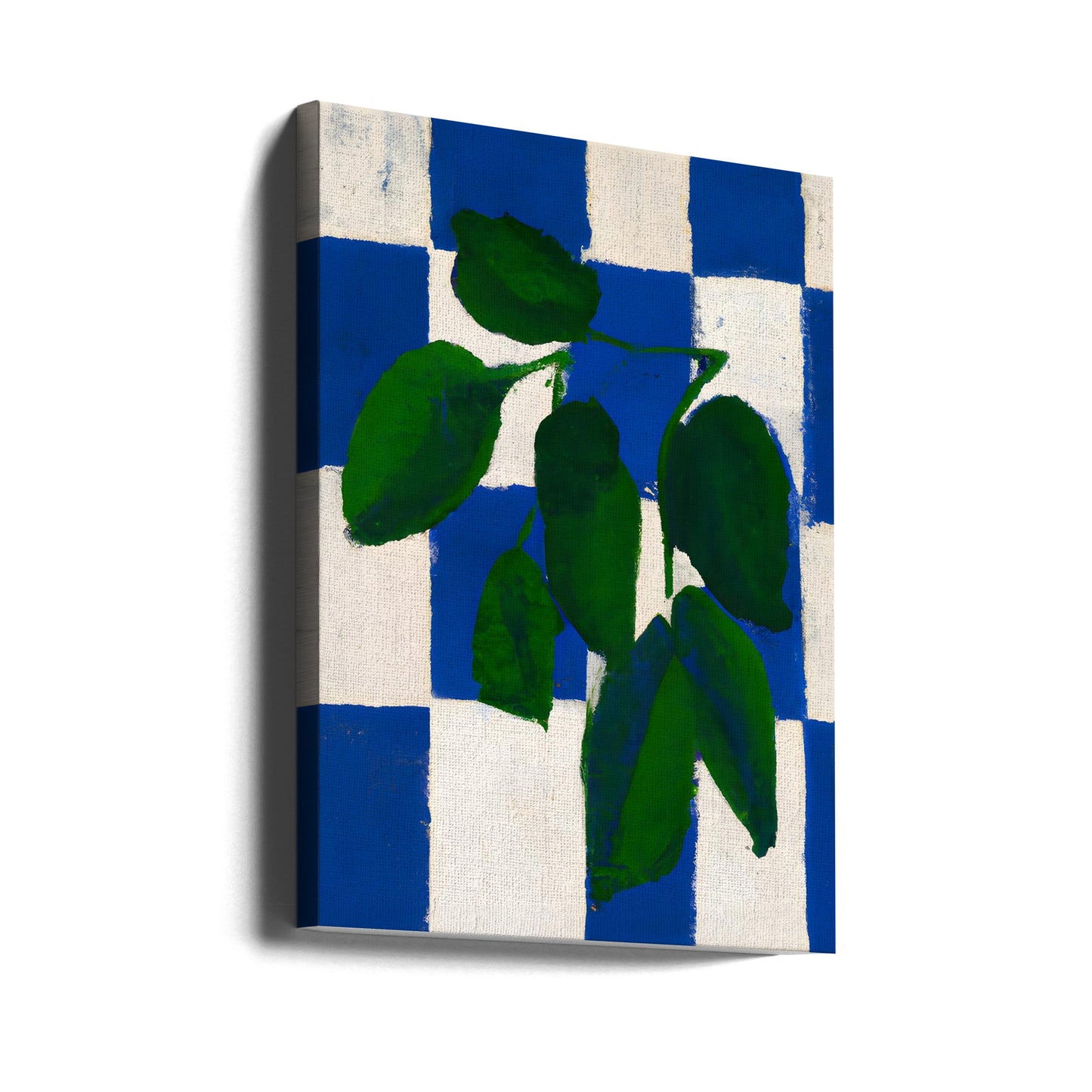 Rutig grönska | Canvas