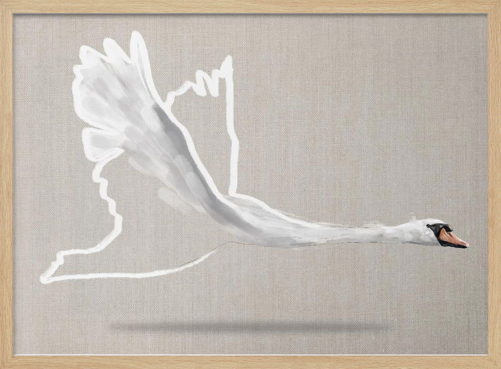 Den bevingade (canvas) | Poster