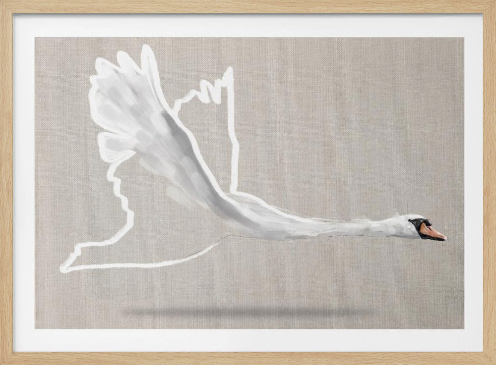 Den bevingade (canvas) | Poster