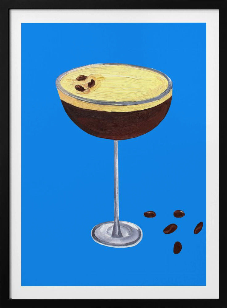 Espresso Martini Blå | Poster