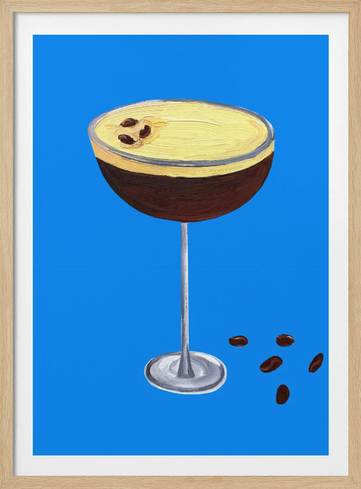Espresso Martini Blå | Poster