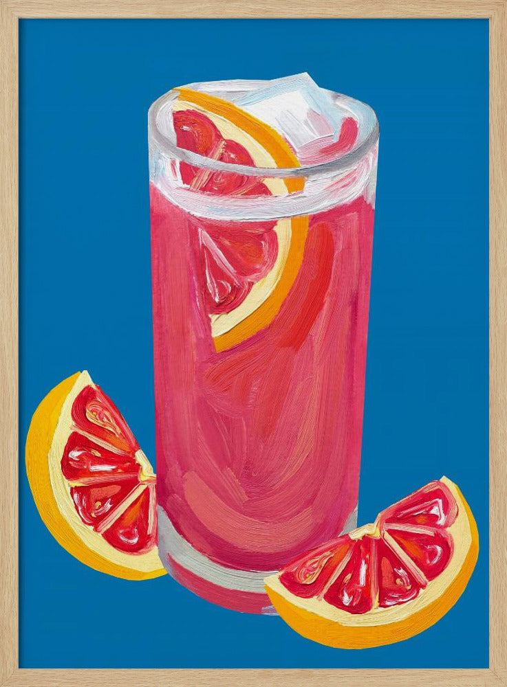 Grapefrukt Palomo Blue | Poster