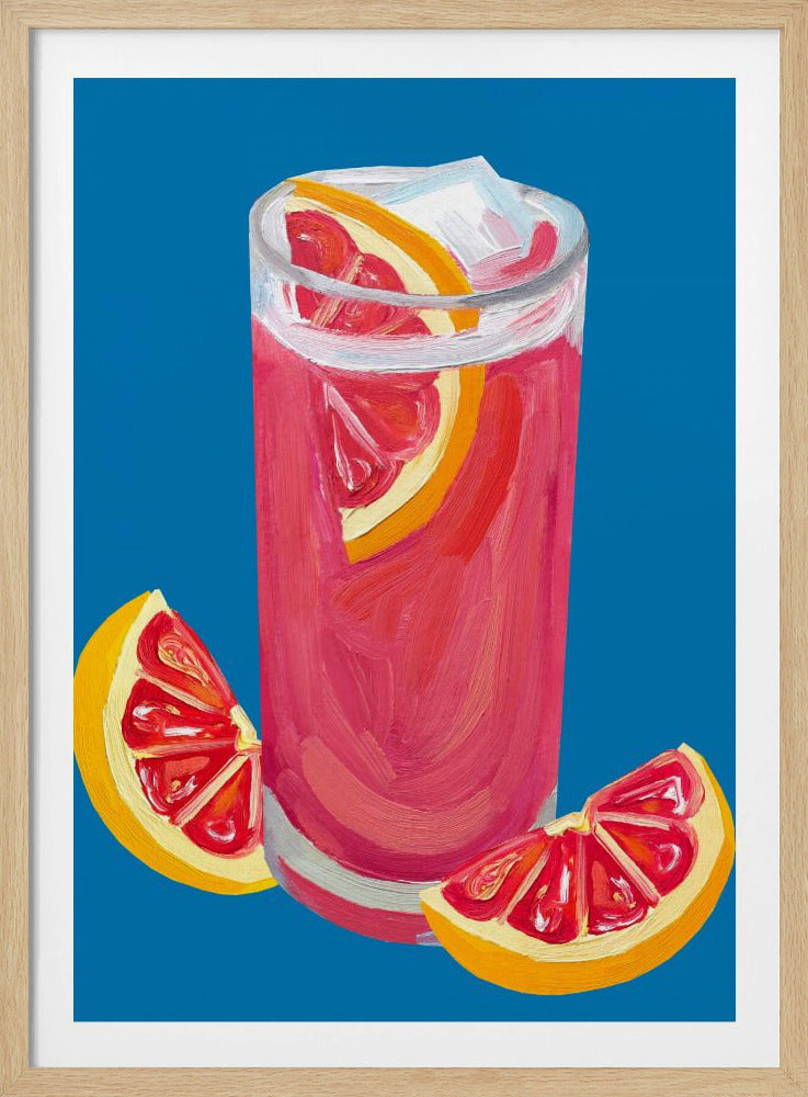 Grapefrukt Palomo Blue | Poster