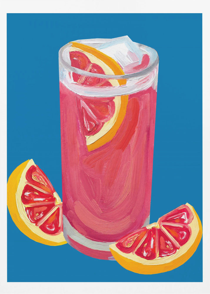 Grapefrukt Palomo Blue | Poster