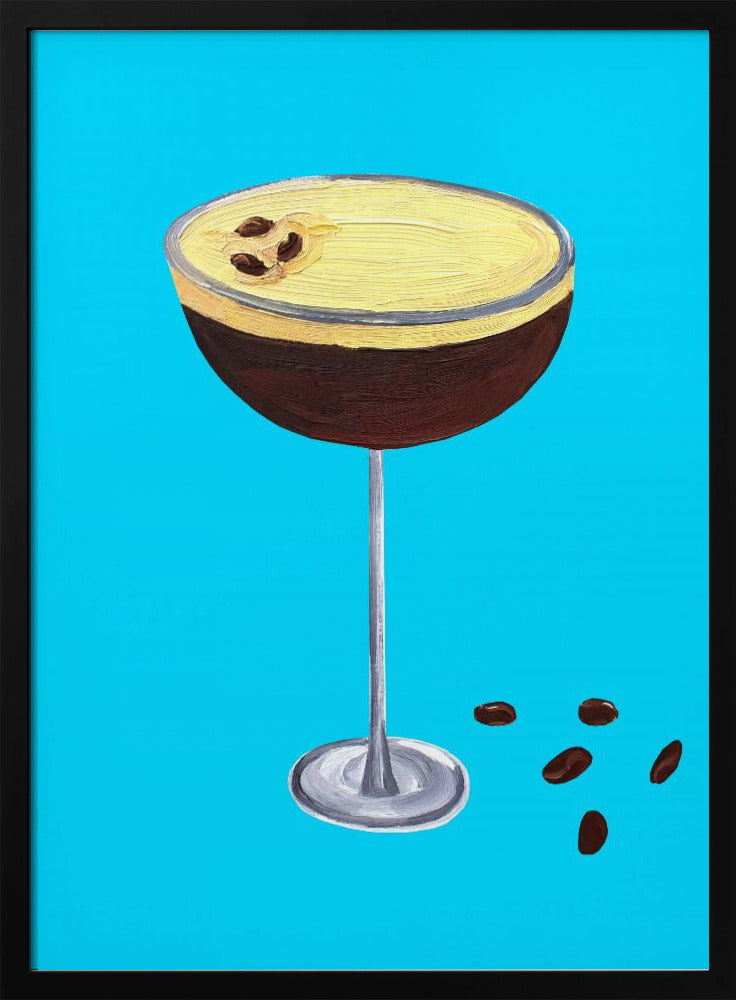 Espresso Martini Himmelsblå | Poster
