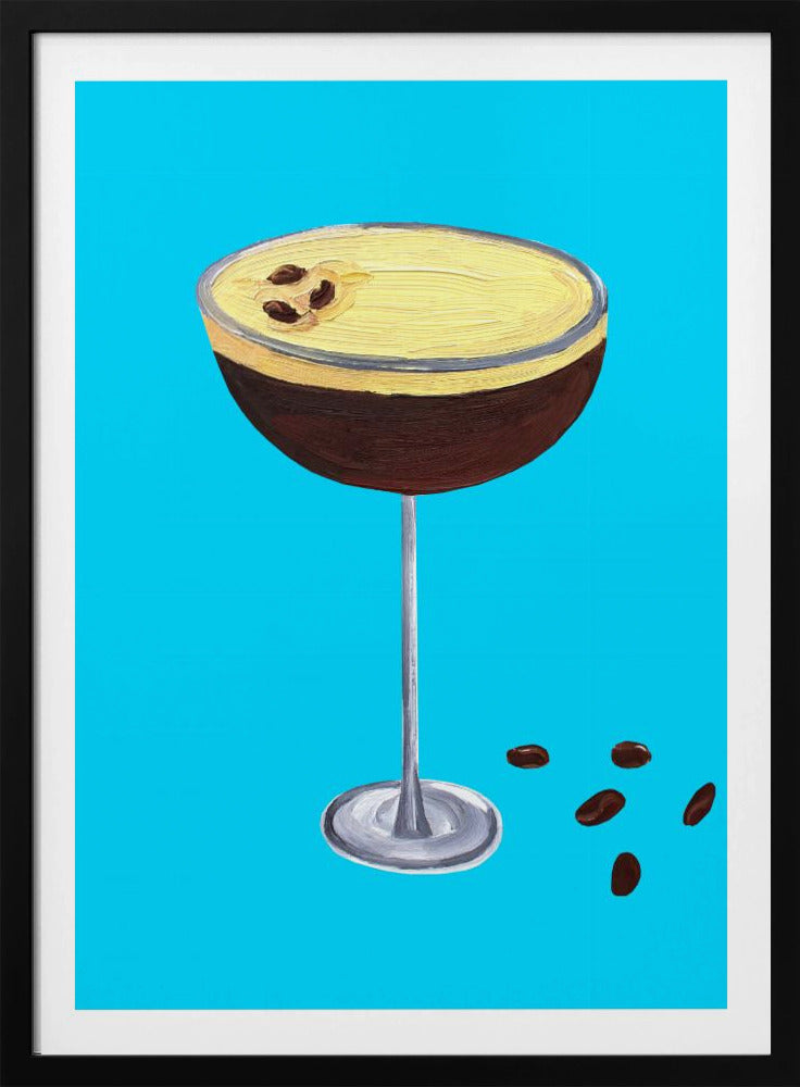 Espresso Martini Himmelsblå | Poster