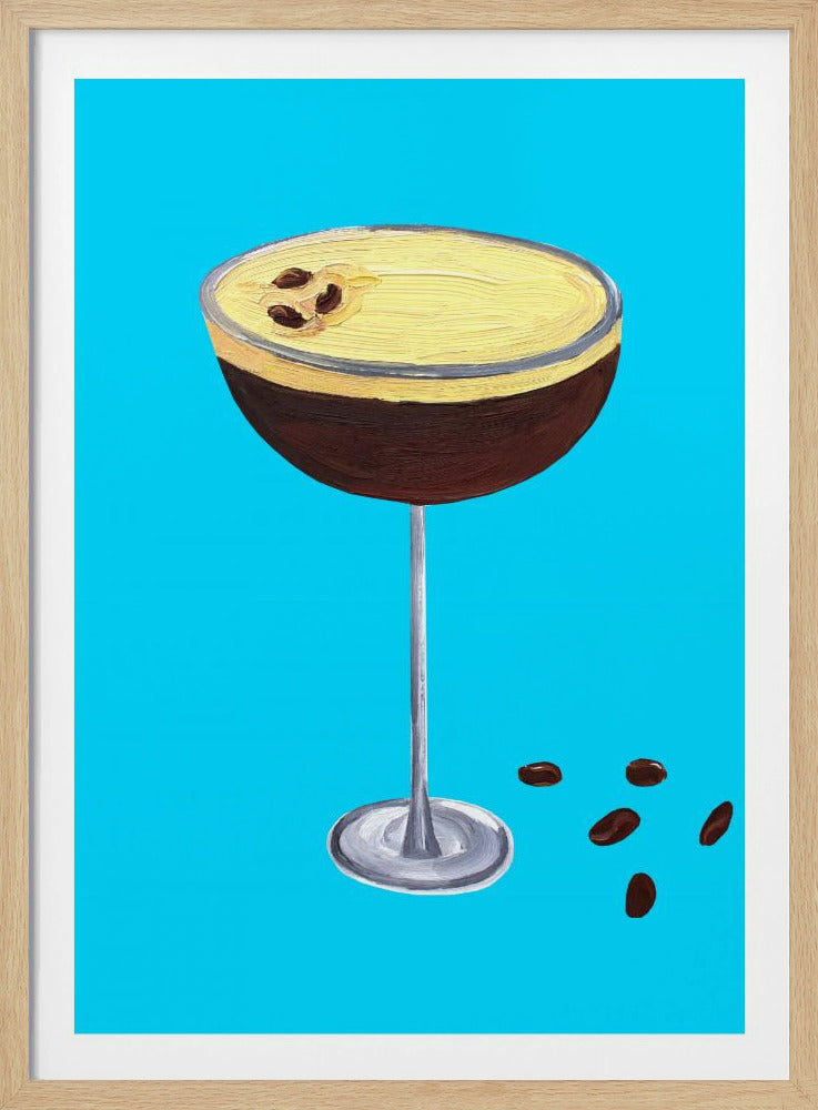 Espresso Martini Himmelsblå | Poster
