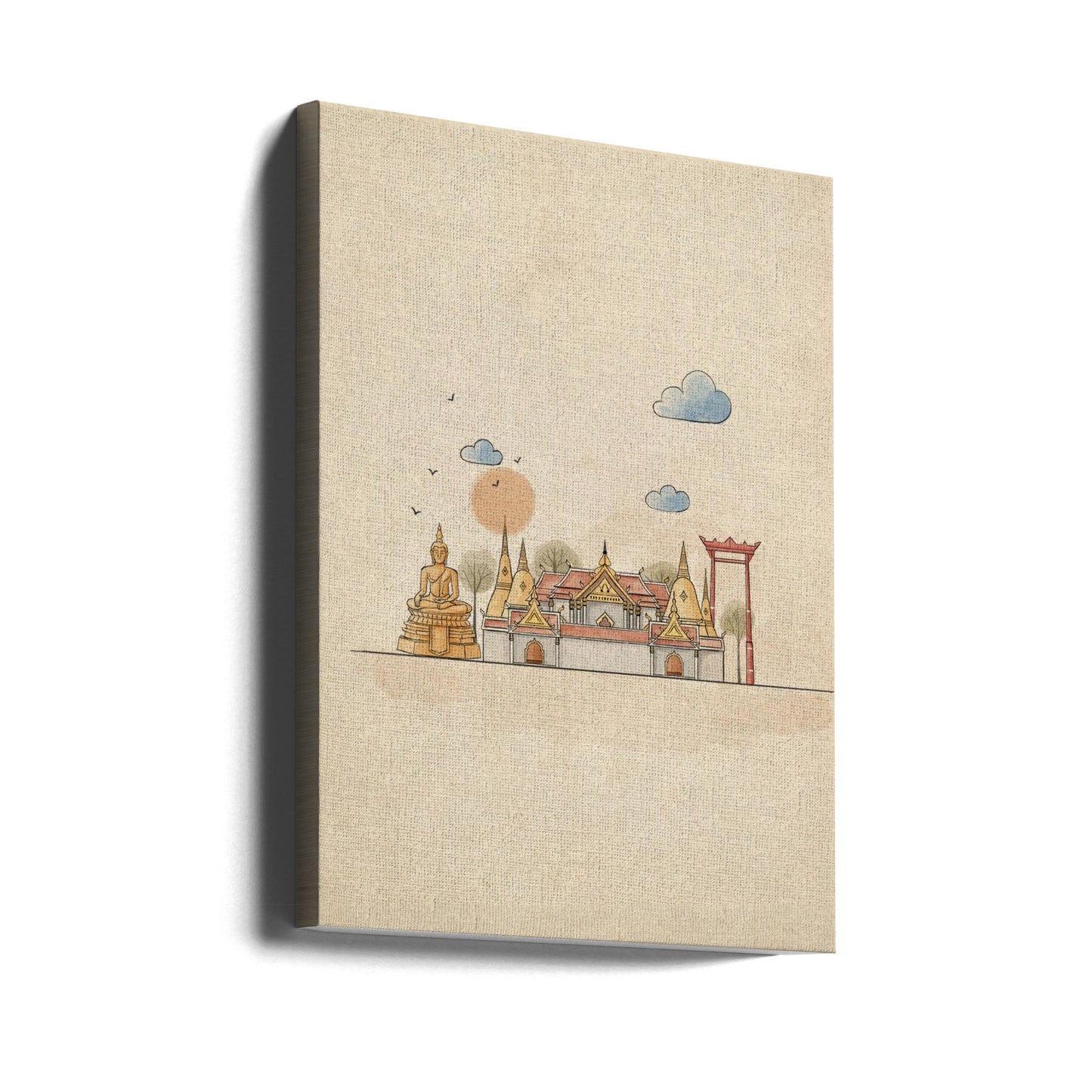 L'incroyable Bangkok | Tableaux sur Toile