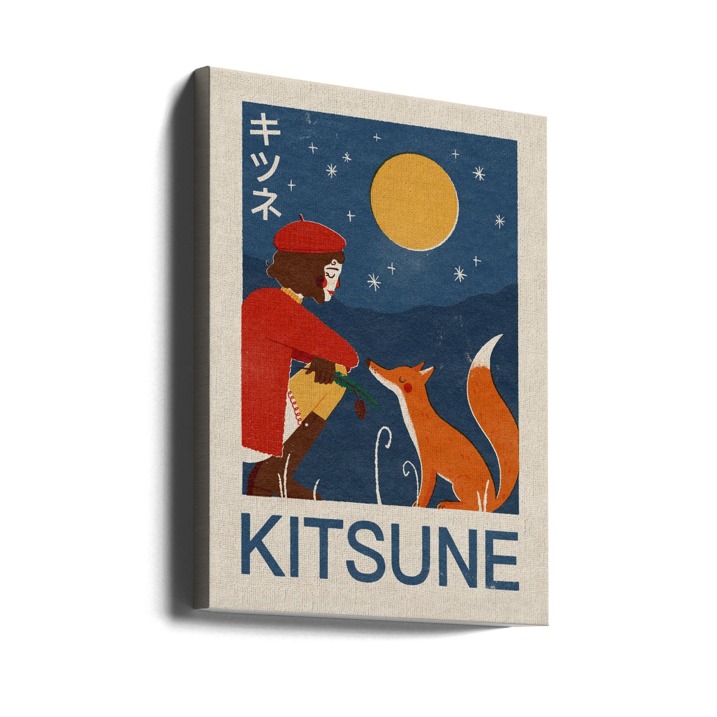 Kitsune Fox | Canvas