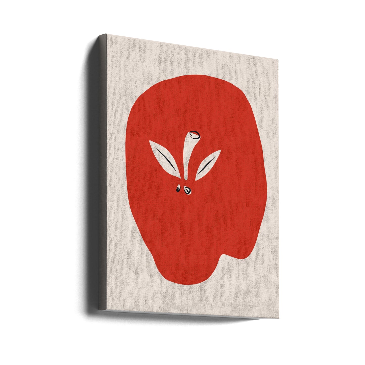 Big Red Apple | Canvas