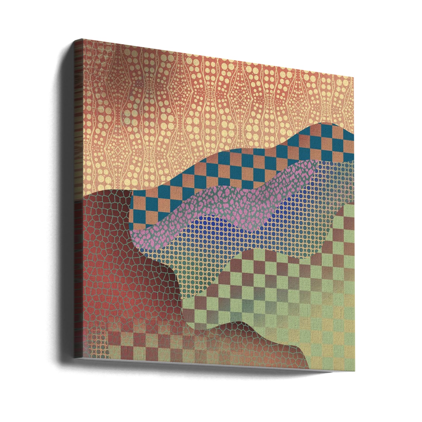 Aboriginal Pattern Collage | Canvas