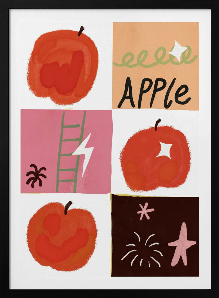 Apfel Poster - Kunstdruck | Poster - Kunstdruck